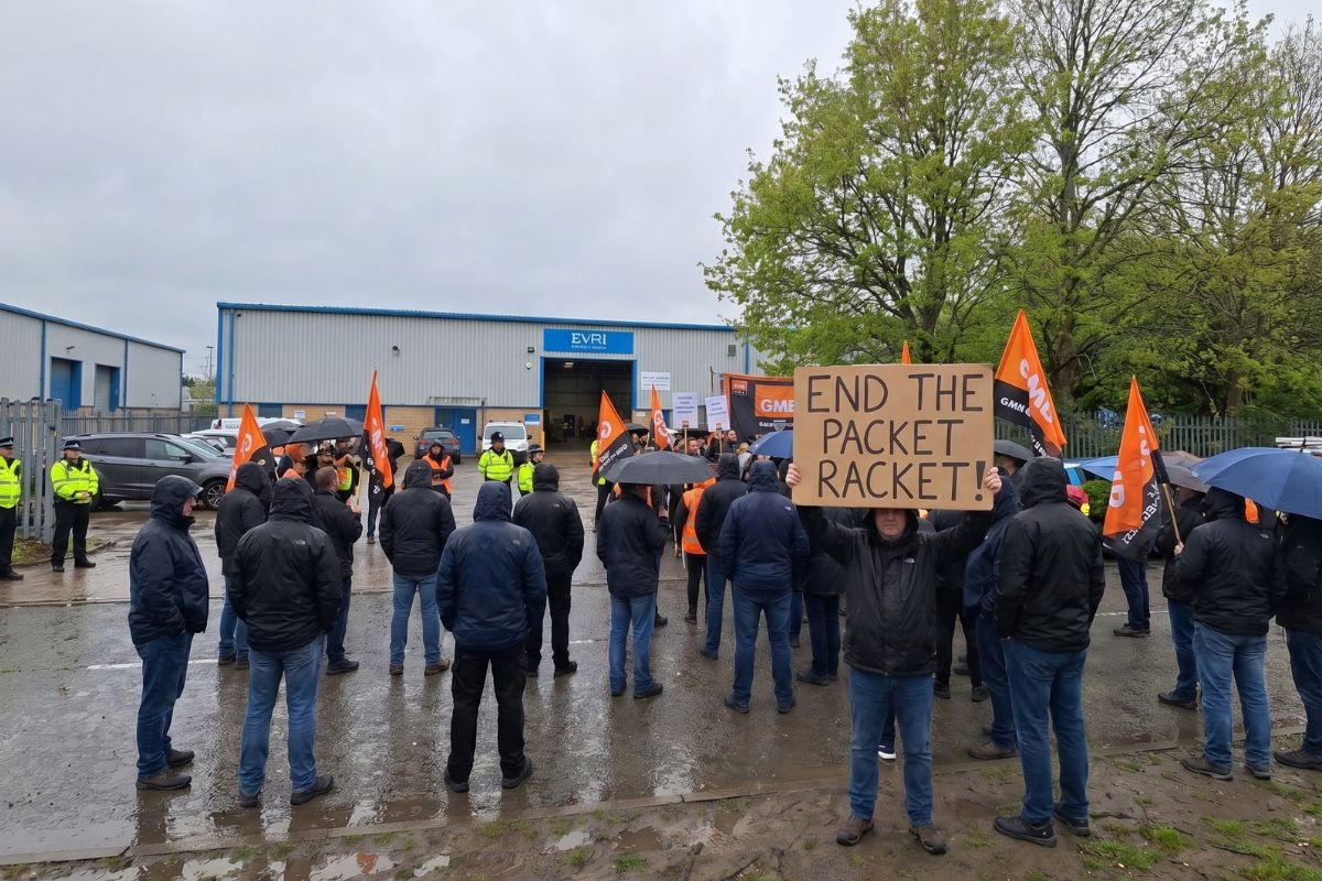 Evri’s Pay Deal Is So Bad The GMB Is Telling Couriers To Reject It For The First Time Ever